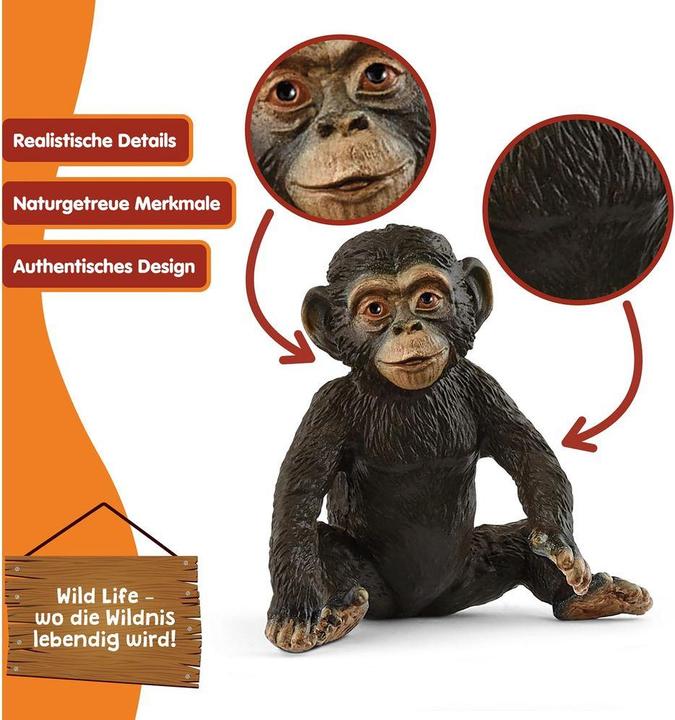 Produktbild Schleich Schimpansen Junges