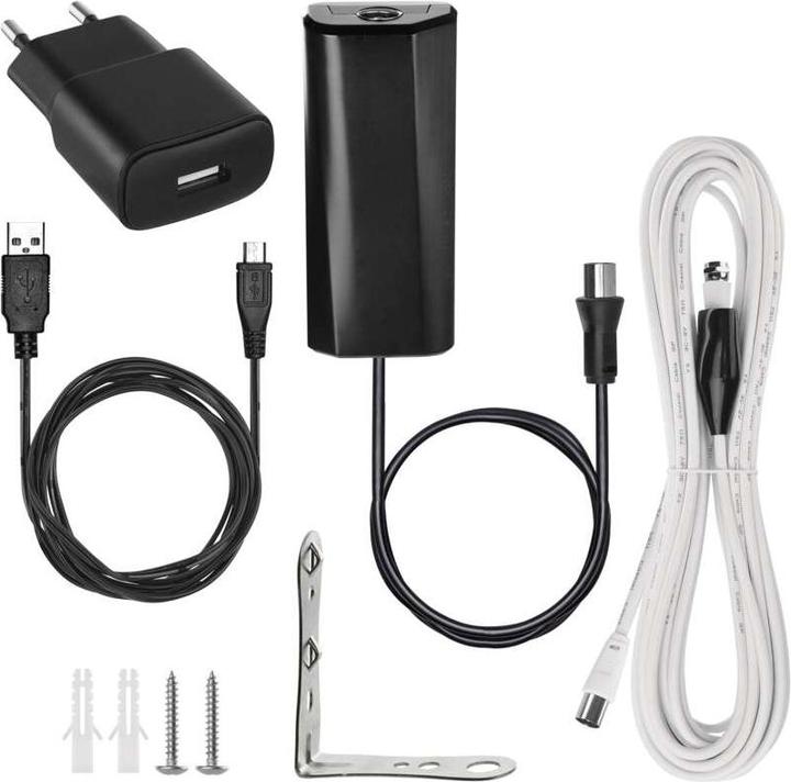 Actual product image Emos Universal antenna EM-DIO3, 0-80 km, DVB-T2, LTE/4G/5G filter