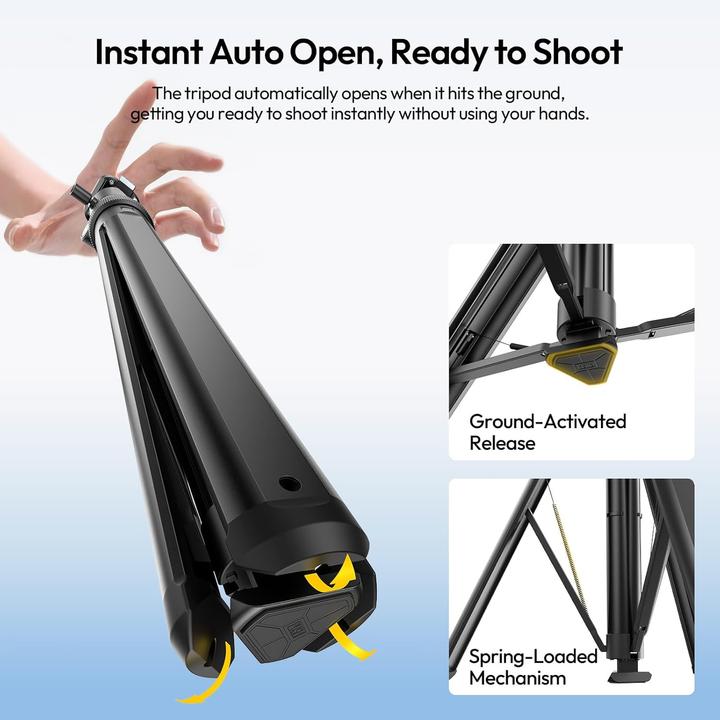 Produktbild Ulanzi MT93 Auto Open Tripod with Uka (Metall)