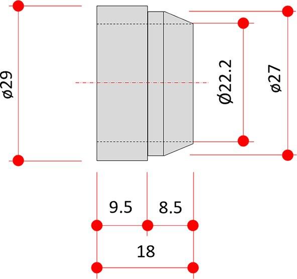 Produktbild Glutz Zylinderschutzeinsätze RZ 5330RS Secaport (1 Stk.)