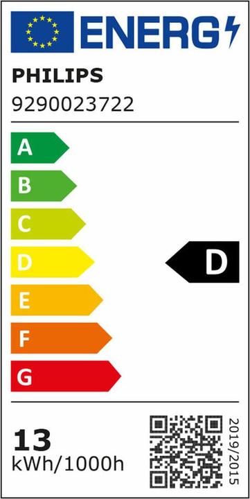 Energy Label Philips 8718699764838 (E27, 2000 lm, 1x)