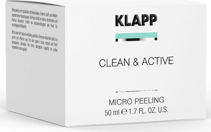 Immagine prodotto Klapp CLEAN & ACTIVE Micro Peeling 50 ml (Scrub detergente, 50 ml)