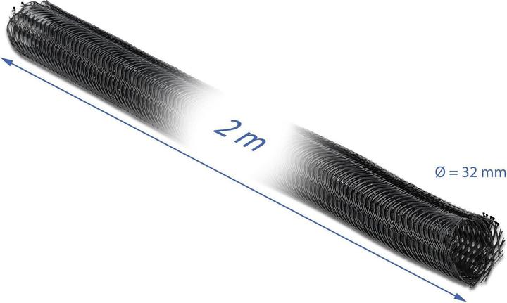Actual product image Delock Braided hose (Cable conduit, 200 cm)