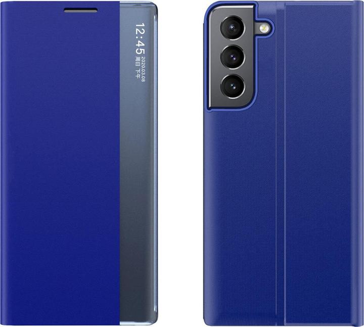 Produktbild Hurtel Neues Sleep Case für Samsung Galaxy S23 Hülle mit Klappständer blau (Samsung Galaxy S23)