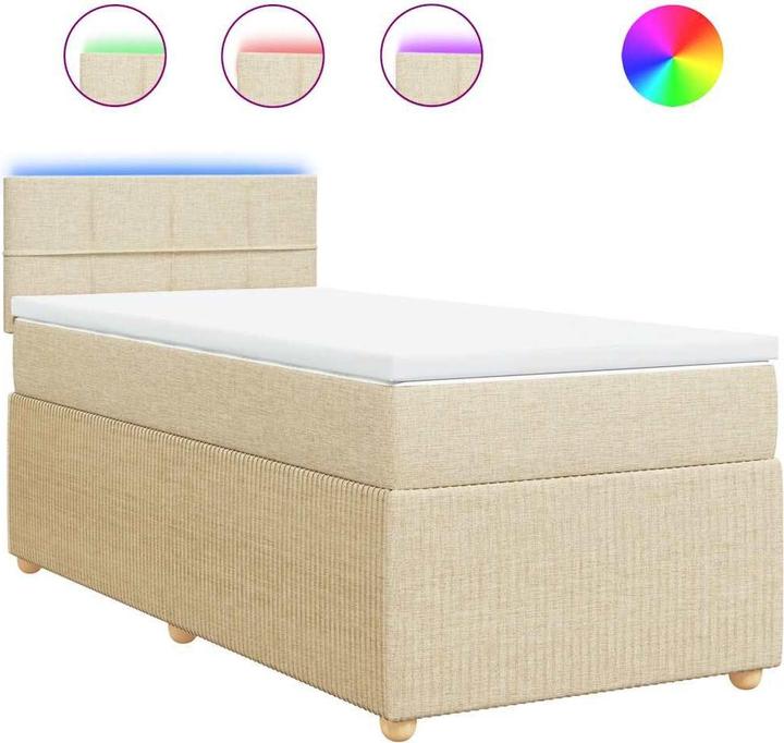Actual product image vidaXL Boxspringbett (90 x 190 cm)