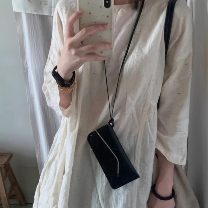 Immagine prodotto Only-Bags.Store Custodia per occhiali in pelle PU, porta occhiali da sole regolabile con laccetto da collo