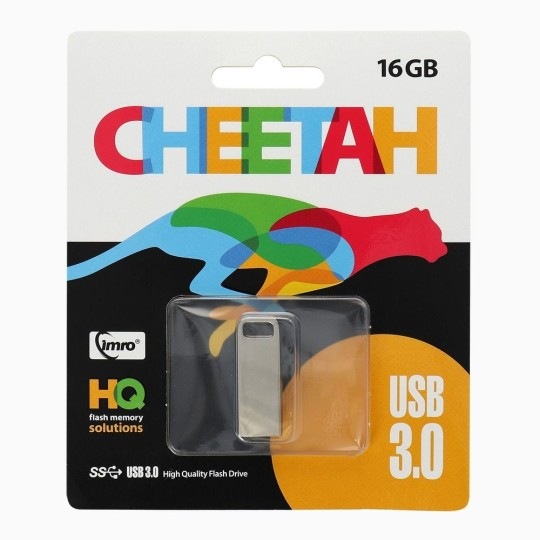 Image du produit IMRO Pendrive 16GB CHEETAH USB3.0 métal (16 Go, USB 3.0)