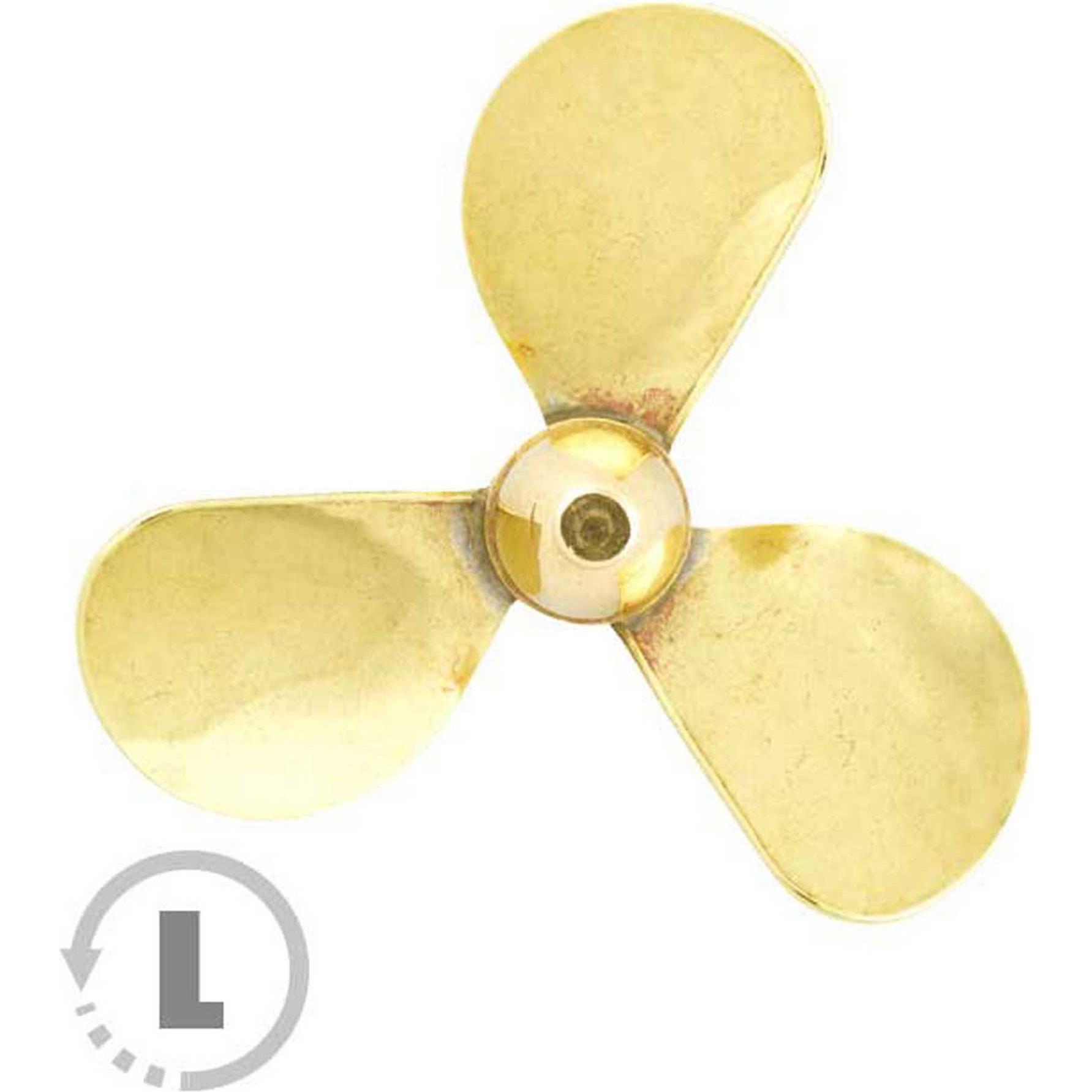 Krick schiffsschraube messing 3-blatt 45
