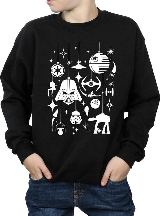 Produktbild Star Wars Christmas Decorations Sweatshirt Jungen (116)