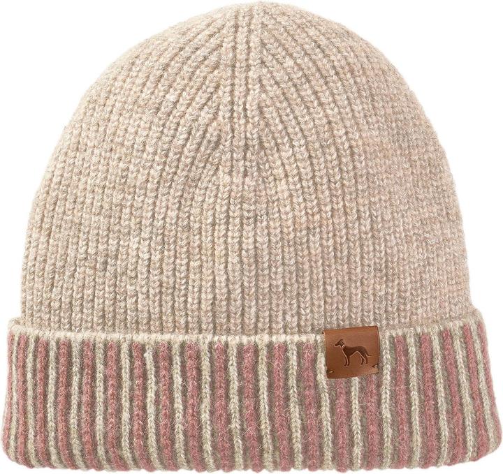 Actual product image Hunter Dogcoat Odense 55 + hat, beige/rose - (203538) (55, Dog jumper)