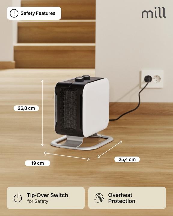 Produktbild Mill Compact Fan Heater (1800 W)