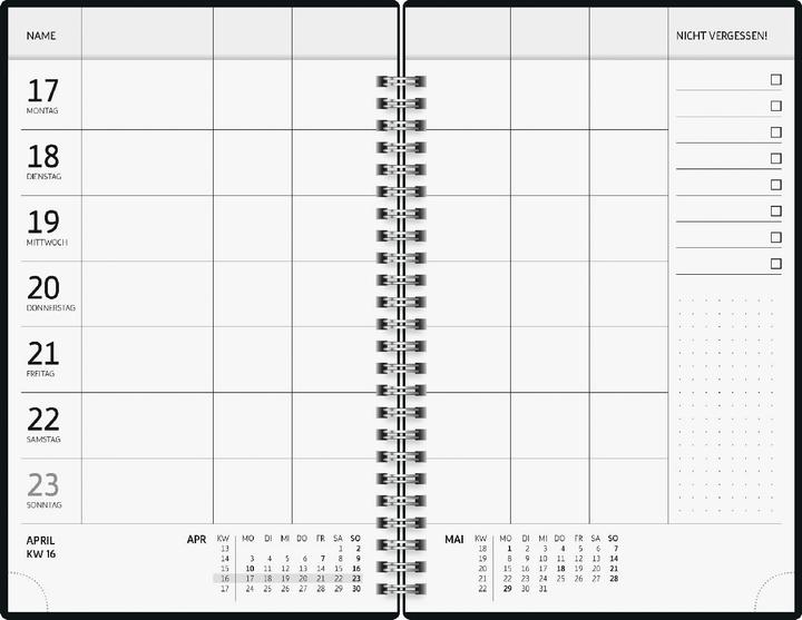 Immagine prodotto Libro calendario planner famiglia (A5, Tedesco)