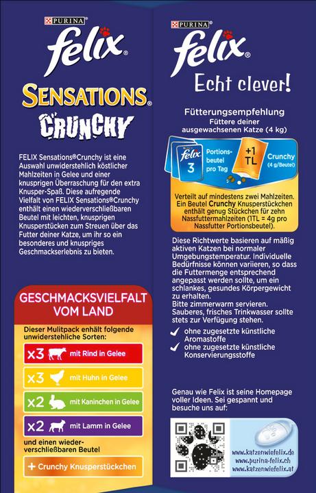 Produktbild Felix Sensations (Adult, 10 Stk., 85 g)