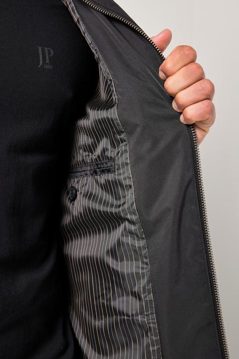 Produktbild JP1880 Wolloptik Funktionsmantel, wasserabweisend, Kapuze, Zipper, bis 7 XL (5XL)