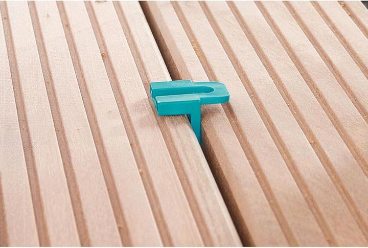 Produktbild wolfcraft 10 Abstandshalter für Terrassendielen