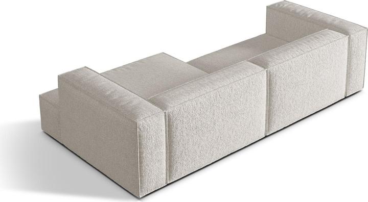 Image du produit Micadoni Canapé D'Angle Droit Modulaire, "Nuria", 4 Places, 147x292x72 Fabriqué en Europe (Canapé d’angle, Canapé modulaire)