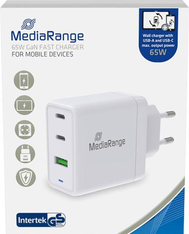 Immagine prodotto MediaRange Caricabatterie veloce (65 W)