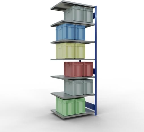 Image du produit Schulte Lagertechnik Système enfichable Élément suivant MULTIplus330 avec traverse de longueur