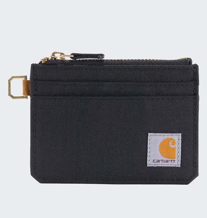 Actual product image Carhartt Nylon Duck Schwarze Kartenhülle