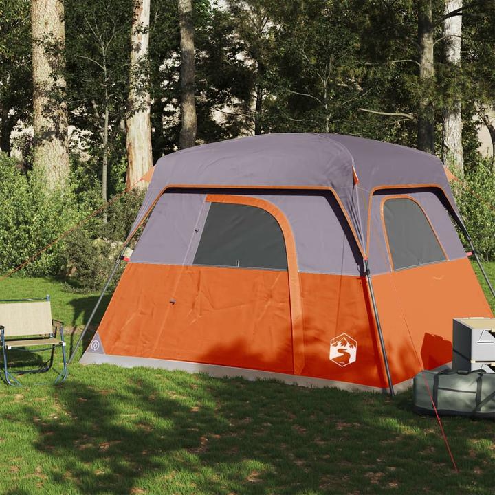 Immagine prodotto VidaXL Tenda da campeggio 4 persone impermeabile (Tenda a cupola, 6.50 kg, 4 persone)