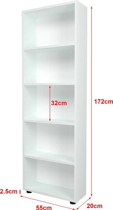 Actual product image En.Casa Vara (55 x 20 x 172 cm)