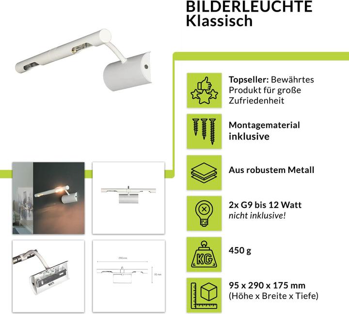 Produktbild Licht-Erlebnisse Picture Light (G9)
