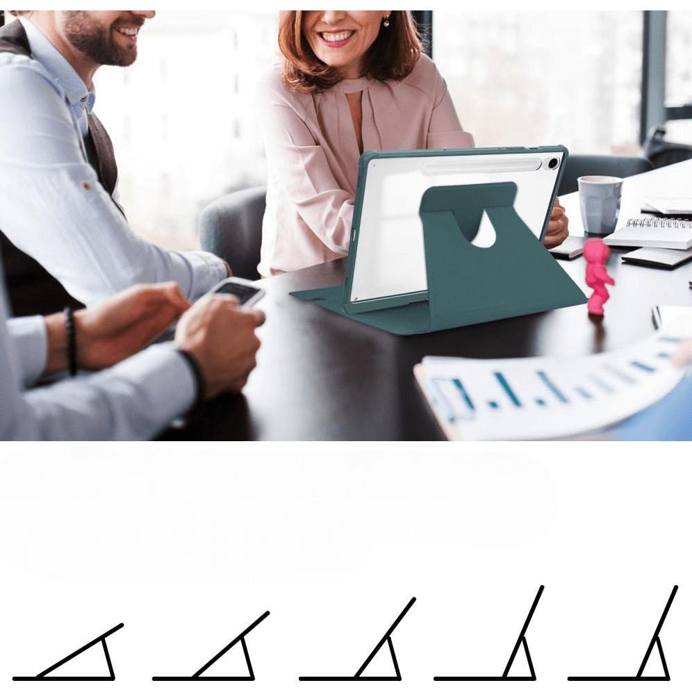 Thumbnail - Cover-Discount Galaxy Tab S9 FE+ - 360-Grad Tablet Hülle grün (Galaxy Tab S9 FE+), Tablet Hülle, Grün