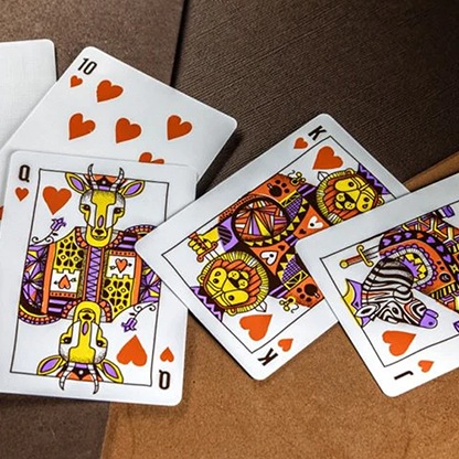 Actual product image Theory11 Animal Kingdom Playing Cards (English)