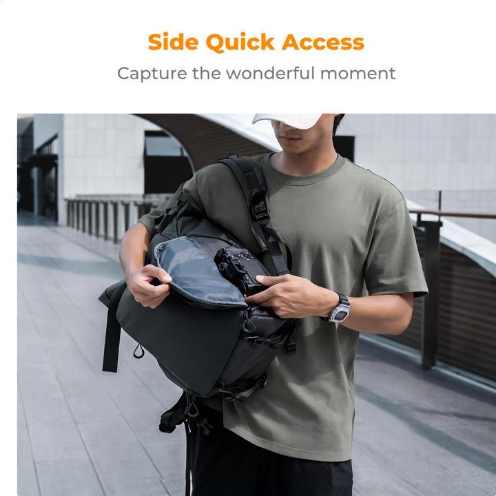 Produktbild K&F Concept Backpack 20L Nature Wander 11 (Black) (Fotorucksack, 20 l)