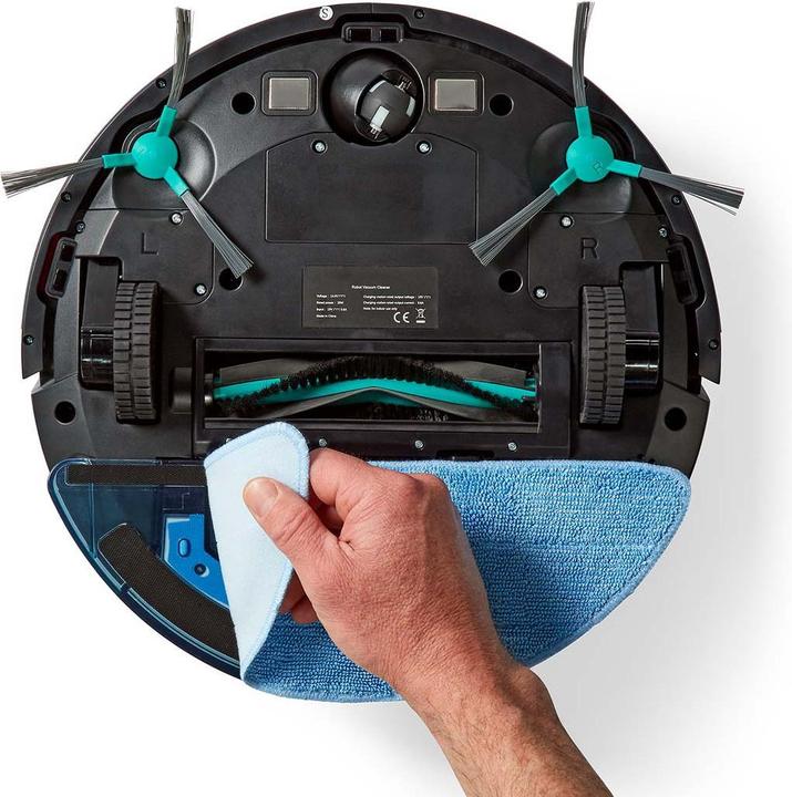 Produktbild Nedis WIFIVCL001CBK- Robotický Vysavač | Laserová navigace | Wi-Fi | Kapacita Sběrné Nádrže: 0.6 l (2000 Pa)