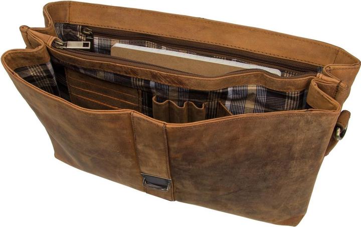 Actual product image Harolds Antico briefcase leather 39 cm