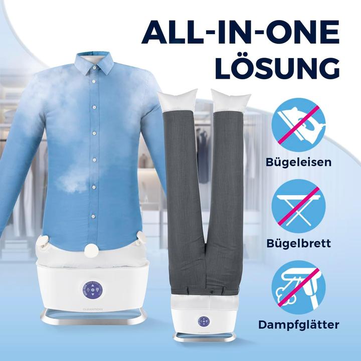 Image du produit CleanMaxx Repassage de chemises (1800 W, 30 g/min)