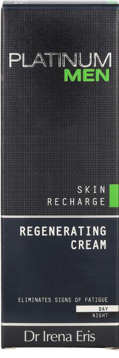 Actual product image Dr Irena Eris Platinium Men Regenerating Cream Regenerating Cream To Face On Day Even At Night (50 ml, 24h cream)
