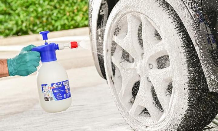 Immagine prodotto Dema Spruzzatore di schiuma ad alta pressione per auto Bottiglia spray da 2 l (1.80 l)