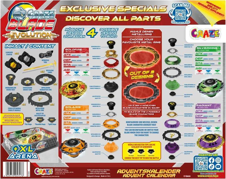 Actual product image Craze Blade