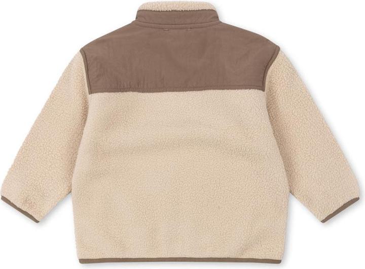 Actual product image Konges Slojd Flynn Fleecejacke Oxford Tan (134, 140)