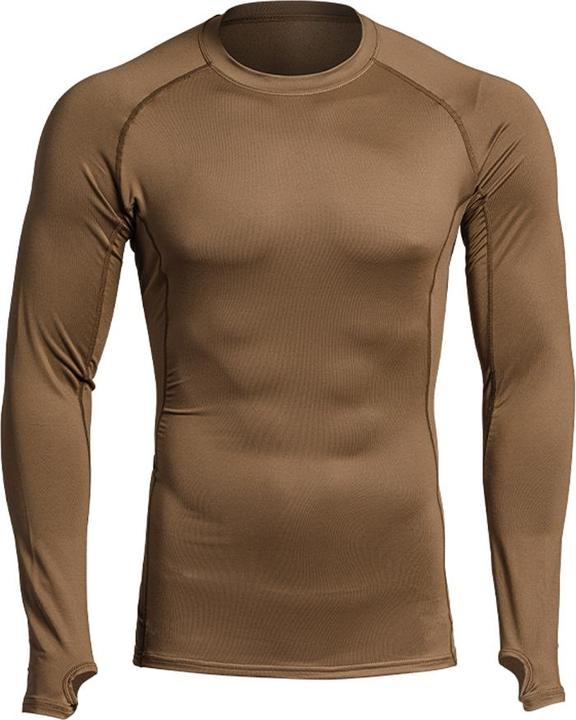 Actual product image A10 Equipment Langarm Shirt THERMO PERFORMER -10°C/-20°C, tan (S)