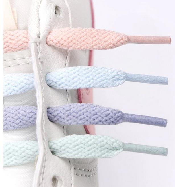 Actual product image MU Classic 1 pair of Pastel Series laces (120 cm)