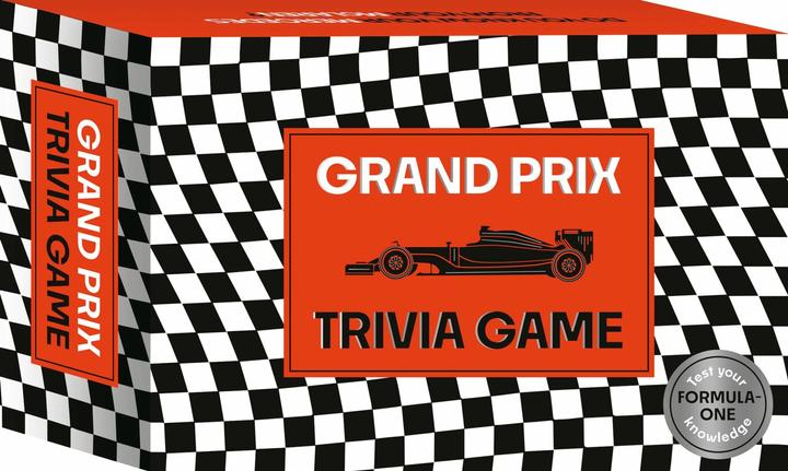 Actual product image Grand Prix Trivia Game (English)