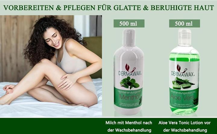 Produktbild Dermawax Waxing Vor- und Nachbehandlungs-Set (1000 ml, 2 x)