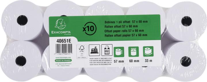 Produktbild Exacompta Kassenrolle