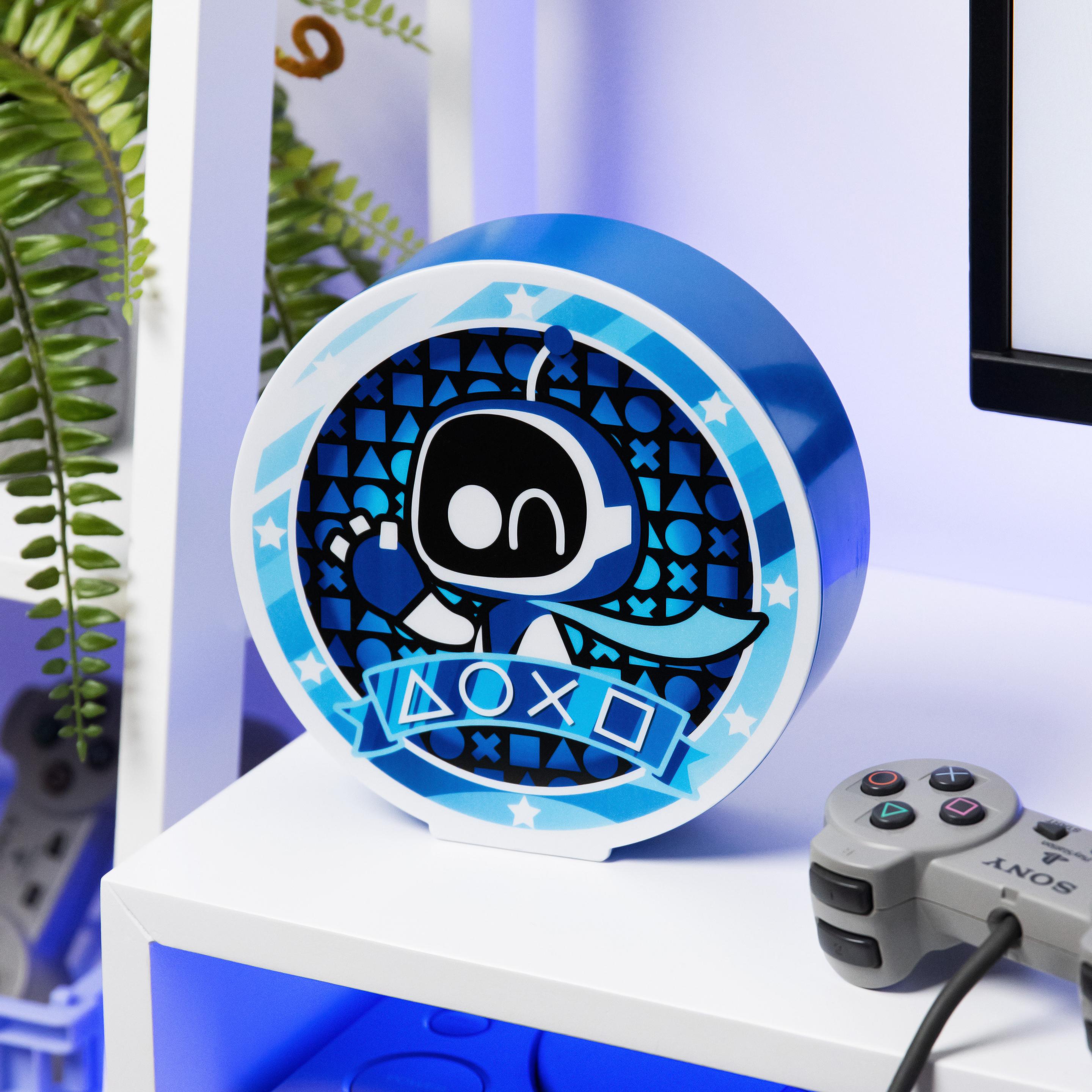 Paladone Products Astro Bot Box Light PS Astro Bot 16 cm (PS4), Altri accessori gaming, Bianco, Blu