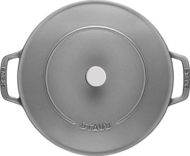 Produktbild Staub Bräter mit Chistera Drop-Structure (24 cm, Bräter + Schmortopf, Gusseisen)