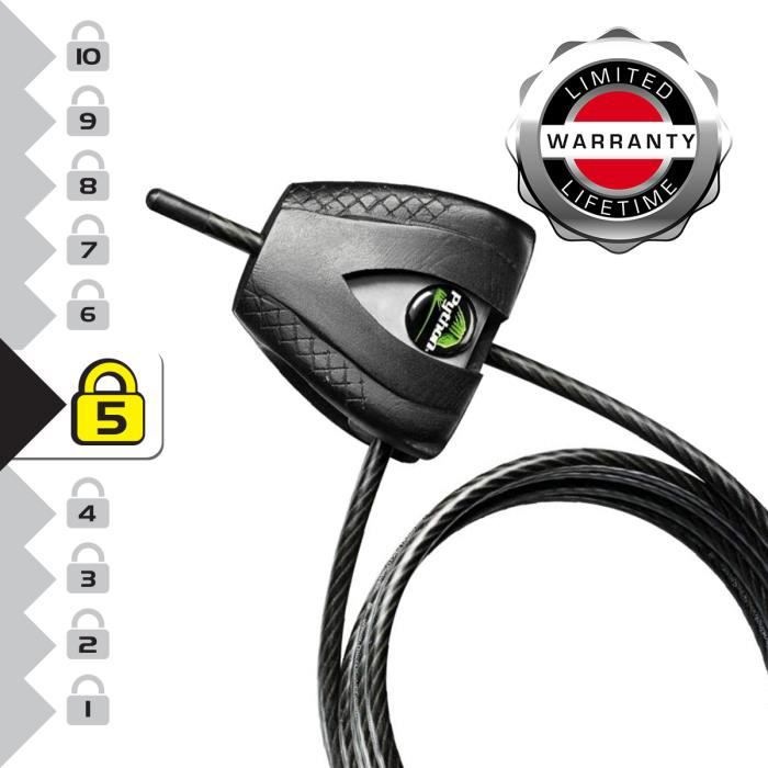 Actual product image Master Lock Python Compact (180 cm)