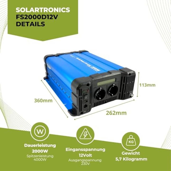 Produktbild Solartronics Spannungswandler