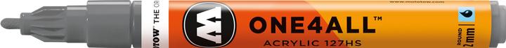 Actual product image Molotow Permanent marker One4All 127 HS refillable 2mm grey-blue dark (grey blue dark, 2 mm, 1 x)