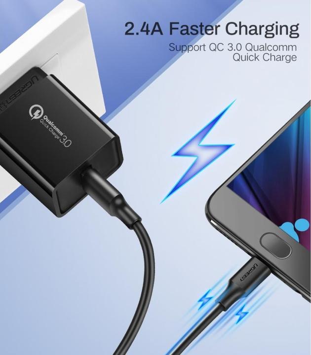 Produktbild Ugreen USB A – Micro USB (0.50 m, USB 2.0)
