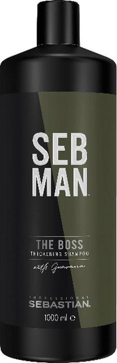 Actual product image Sebastian SEBMAN THE BOSS thickening shampoo 1000ml (1000 ml, Liquid shampoo)
