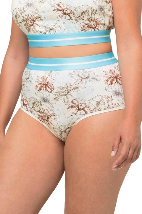 Immagine prodotto Ulla Popken Maxi slip in confezione doppia con orli a righe (42, 44)