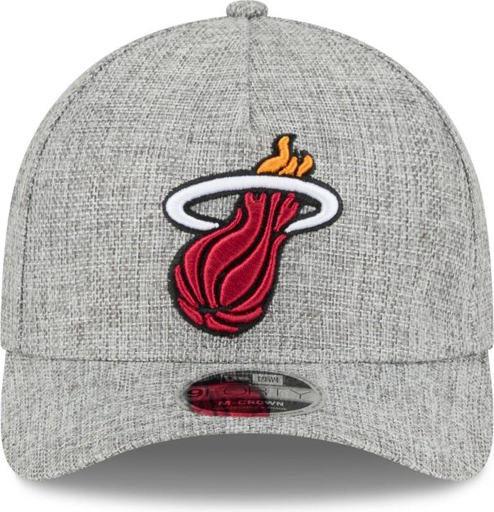 Actual product image New Era 9Forty M-Crown Cap - Weave Miami Heat Grau